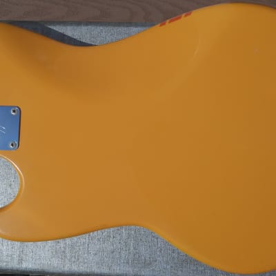 Fender Mustang Bass Competition Orange Matching Headstock RARE 1968 image 8