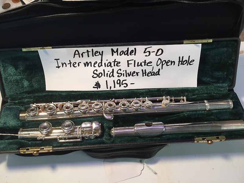 Vintage Artley Model 50 FluteSolid Silver Reverb