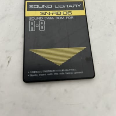 Roland SN-R8-06 Ethnic Percussion 1990s - Black