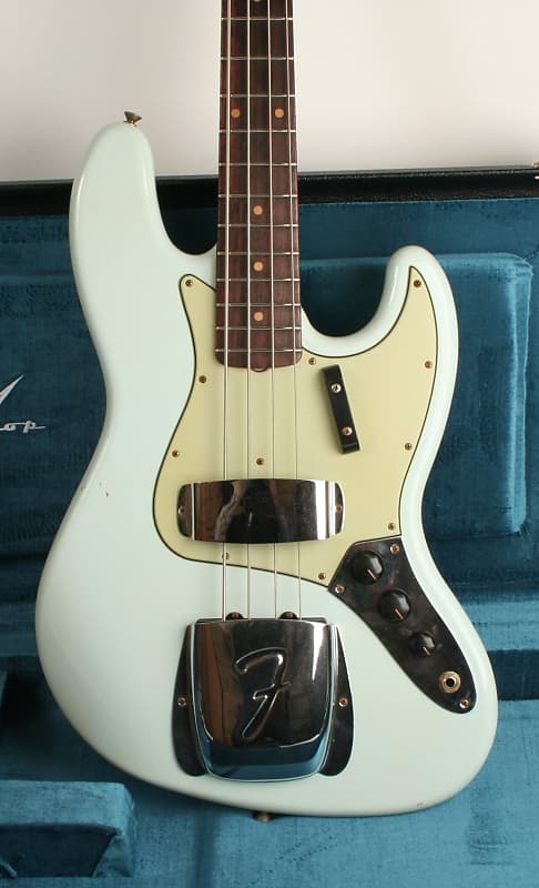 Fender Custom Shop 1963 Jazz Bass Journeyman Relic Rosewood | Reverb