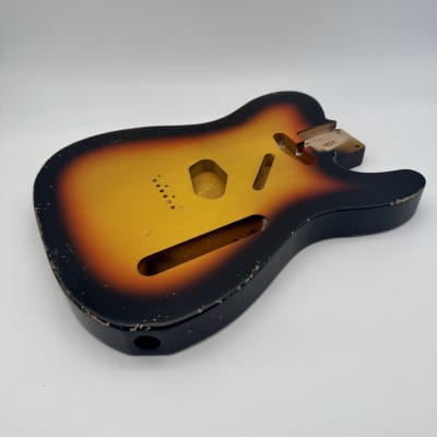 MJT Telebird Telecaster Hybrid Replacement Body w/Pickguard