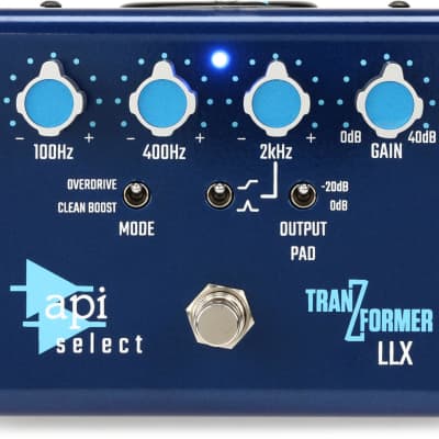 API TranZformer LLX Bass EQ/Boost Pedal with Overdrive image 1