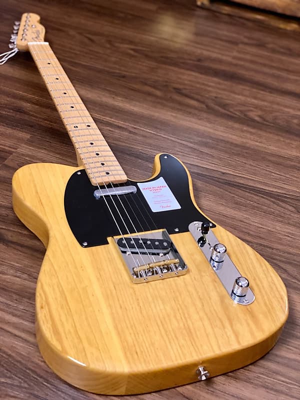 Fender Japan Hybrid 50s Telecaster Vintage Natural | Reverb