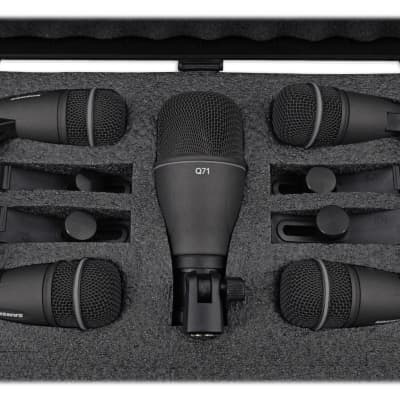 Samson DK705 Drum Microphone Kit-(1) Q71 Kick Mic+(4) Q72 Snare/Tom Mics+Mounts image 6