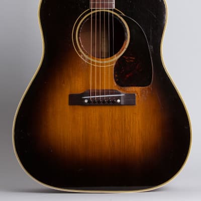 Gibson  SJ Southern Jumbo Flat Top Acoustic Guitar (1952), ser. #Z2778-8, black tolex hard shell case. image 3
