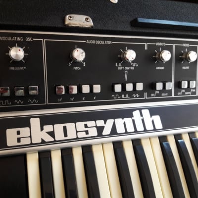 EKO  EKOSYNTH  1st - Mega rare Italian vintage synthesizer from 1974 out of a collection! image 5