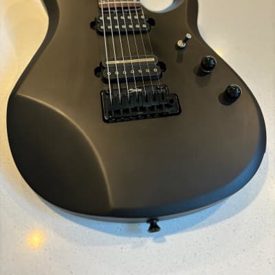 Sterling Music Man JP50 John Petrucci electric guitar matte black & gig bag  | Reverb