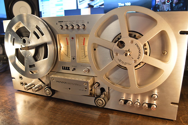 Pioneer RT-701 Analog Reel to Reel 2 Track 1/4 Tape Recorder 1980 Silver  (RT-707 w/o Reverse)