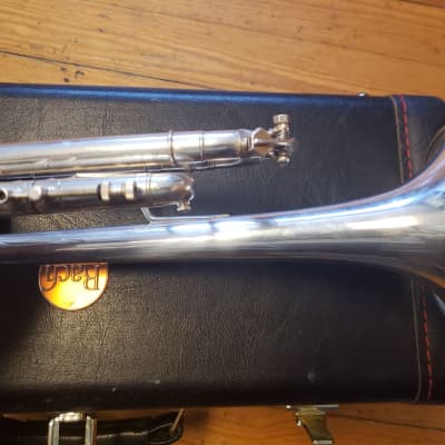 Bach Stradivarius 180S37 Silver Trumpet--Chem Cleaned, Serviced, Extras! image 7