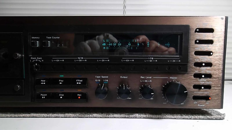 1981 Nakamichi 680ZX 3-Head Auto Azimuth Stereo Cassette Deck Newly  Serviced 10-2021 Excellent #206