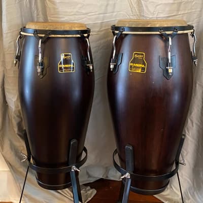 Meinl Marathon Congas with Stands and LP Bags | Reverb