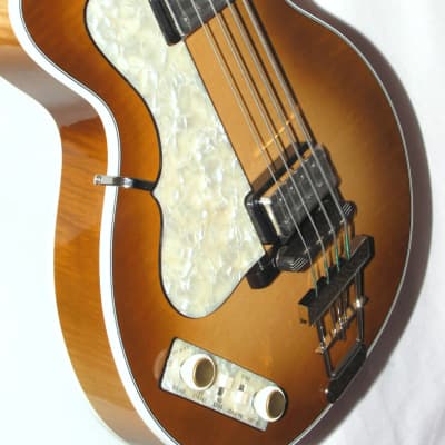 Rare Hofner 500/2-L-O Club Bass, Left-Handed, B-Stock, German-Made, w/COA, OHSC, & Pro Set Up! image 11