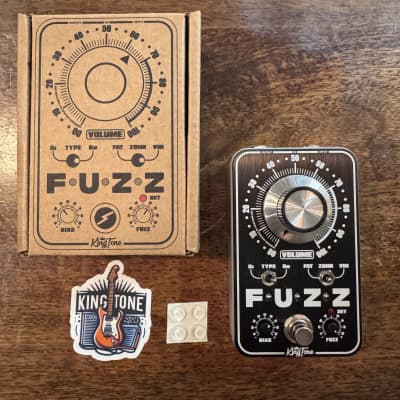 King Tone Guitar MiniFUZZ v2 (black) | Reverb