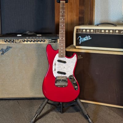 Fender Made in Japan MG69/MH Mustang Electric Guitar - Candy