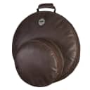 Sabian P24VBWN Pro 24" Vintage Brown Cymbal Bag w/ Hi-Hat Clutch Pocket & Wheels