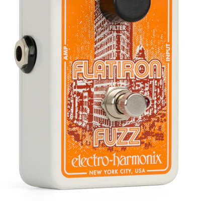 Electro-Harmonix Flat Iron Fuzz Guitar Effect Pedal 2023