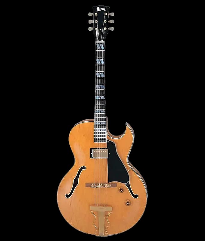 Burny RFA 75 Natural Shortscale Jazz Electric Guitar image 1