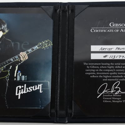 PROTOTYPE! 2017 Gibson Memphis Artist Proto Shinichi Ubukata Ebony Black ES-355 - Trini Lopez Diamond F-Holes DG-335, Bigsby image 5