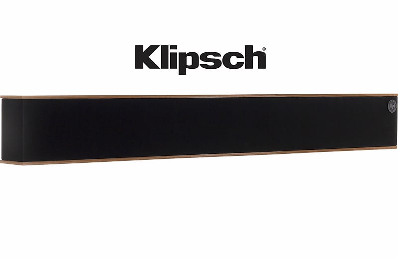 Klipsch Heritage Theater Sound Bar - Walnut Finish  			