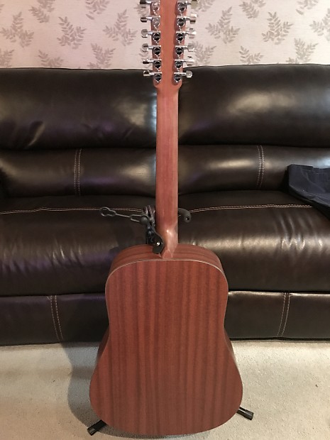 Martin DX121AE 2014 Natural 12 string Acoustic Electric w HSC