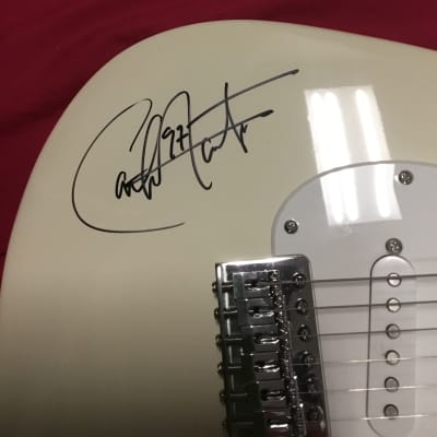 Fender Stratocaster signed by Carlos Santana image 5