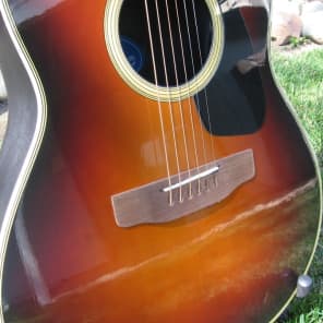 Applause AA-31  Sunburst Acoustic Guitar image 11