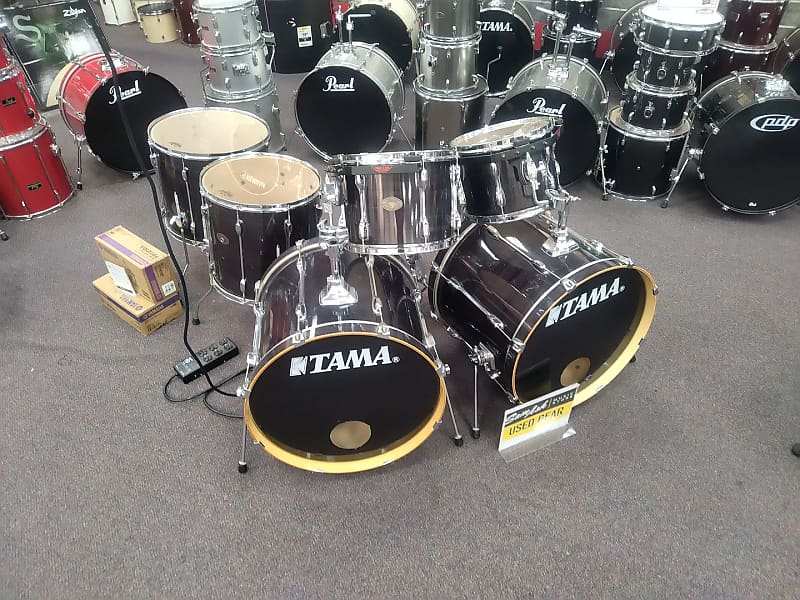 Tama rockstar 7 piece drum outlet set