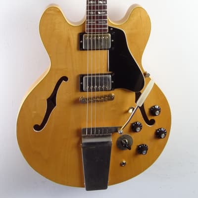 Gibson ES-345 TD Stereo 1972/1973 Natural With Lyre Vibrola image 12