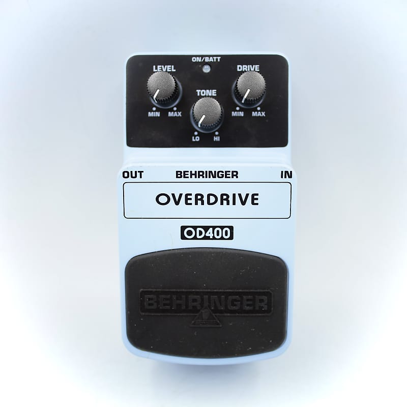 Behringer OD400 Overdrive With Original Box Guitar Effect Pedal