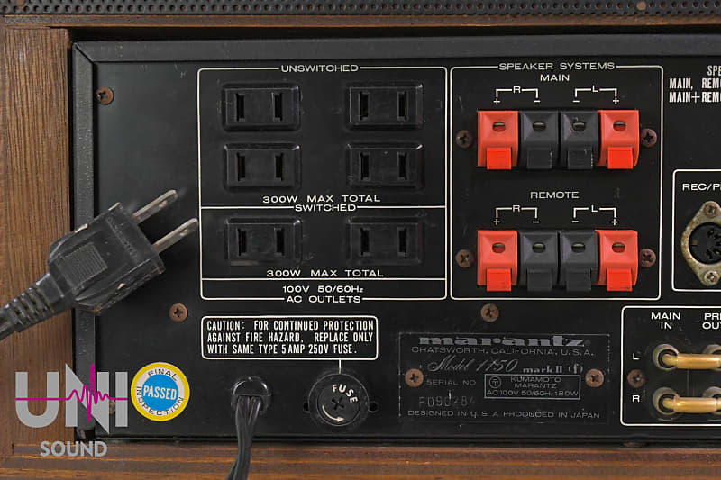 Marantz Model 1150 mark II コンソールステレオアンプ Marantz Model