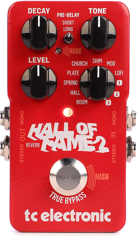 ギター tc electronic Hall of Fame Reverb TC Electronic | Product | HALL OF FAME REVERB