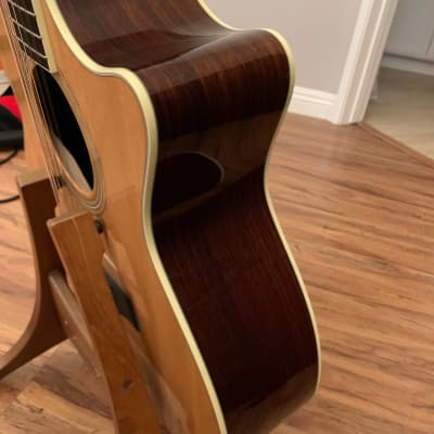 Taylor GA-12 (Custom Built To Order) Grand Auditorium body 2019 Gloss Indian Rosewood/Sitka Spruce image 6