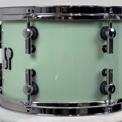 Sonor 18/12/14" SQ2 Vintage Maple Drum Set - High Gloss Pastel Green image 13