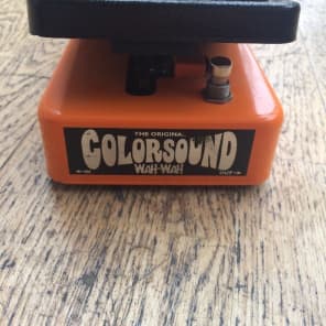 Colorsound Wah-Wah Reissue Pedal Excellent w/ original box