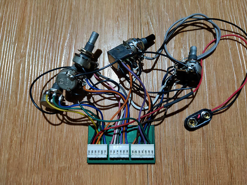 Cort Bass Preamp Bartolini MK1 Josh Paul Signature Reverb