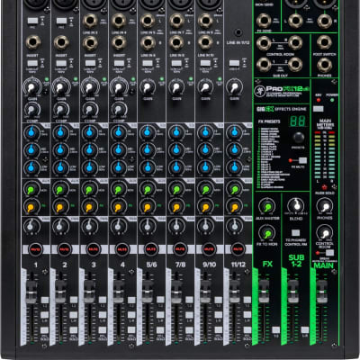 MACKIE PROFX12V3 12 CHANNEL MIXER W/ EFFECTS AND USB Model: ProFX12v3 image 1