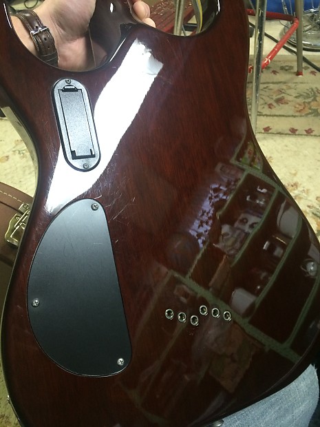 Washburn X50 Pro FE 2000s Natural w/EMG 81/85 - EMG 18V Mod