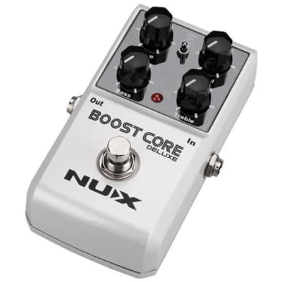 NUX Boost Core Deluxe 3-Mode Booster + Gator Patch Cable 3 Pack image 2