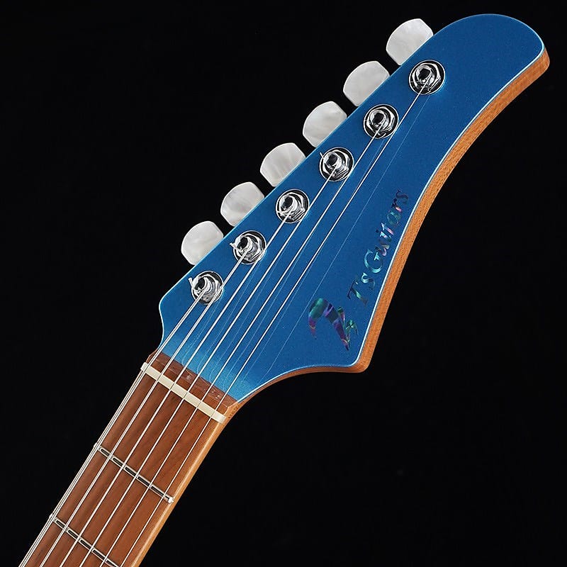 T's Guitars DTL-22 Classic Alder SSH Roasted Maple (Lake Placid  Blue/Roasted Maple) -MIJ- SN.032276 (OUTLET SPECIAL PRICE!!)