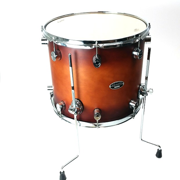 Pacific FS Series 14 X 16 Floor Tom Drum Birch Tobacco Burst w