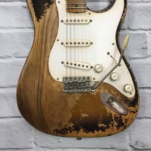 Fraser Guitars Aged 54 Tobacco Burst Vintage Style Strat
