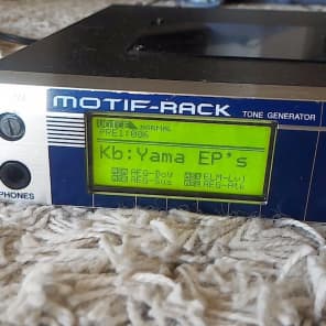Yamaha Motif-Rack MOTIF RACK TONE GENERATOR Great High Quality Sound Module Black image 1