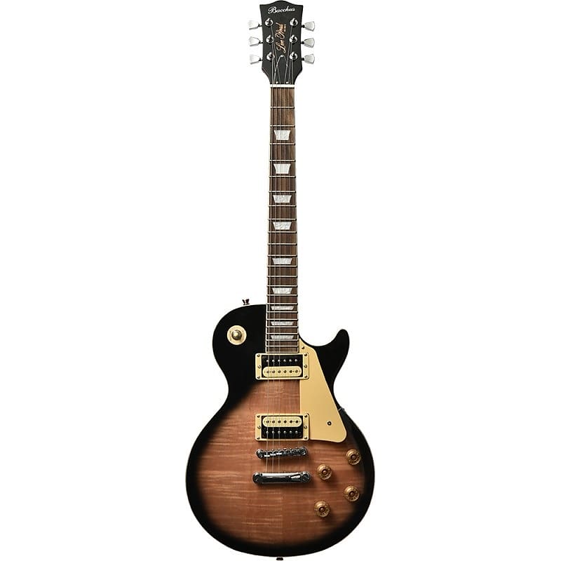 ■Bacchus Les Paul Standard BLP-FMH/R STB アウトレット】BLP-FMH/R STB (Bacchus / バッカス) エレキギター