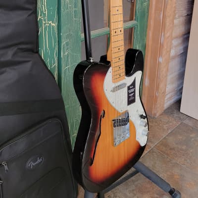 2023 Fender Vintera II 60's Telecaster Thinline Semi Hollow 3 Color Sunburst w/ Deluxe Bag ***New Demo! image 3