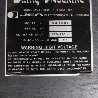Jen SM 2007 Ultra Rare Analog Vintage String Synthesizer (1973) SERVICED + Custom Hardcase image 7