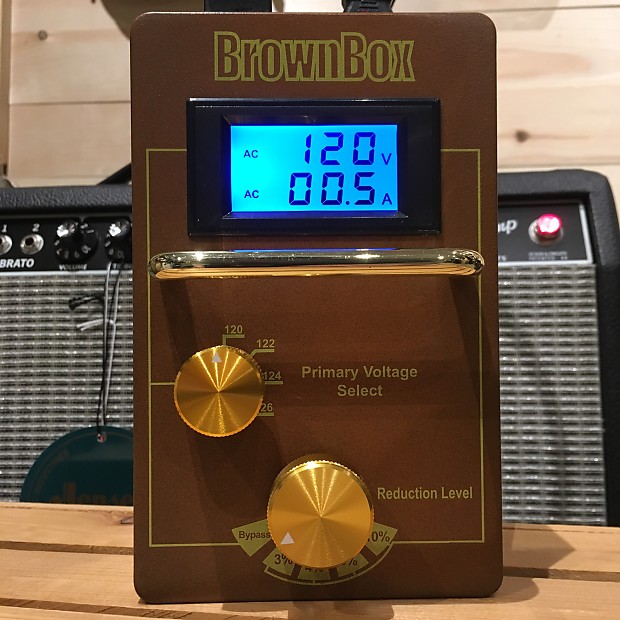 AmpRX BrownBox Tube Amplifier Input Voltage Attenuator Reverb