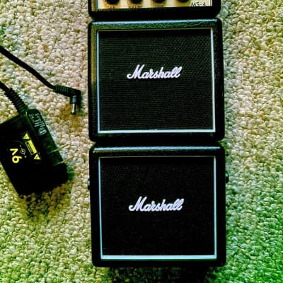 Marshall MS-4 Mini Stack Vintage Guitar Amp Used  Good Deal 2022, Great Working , Tested image 1