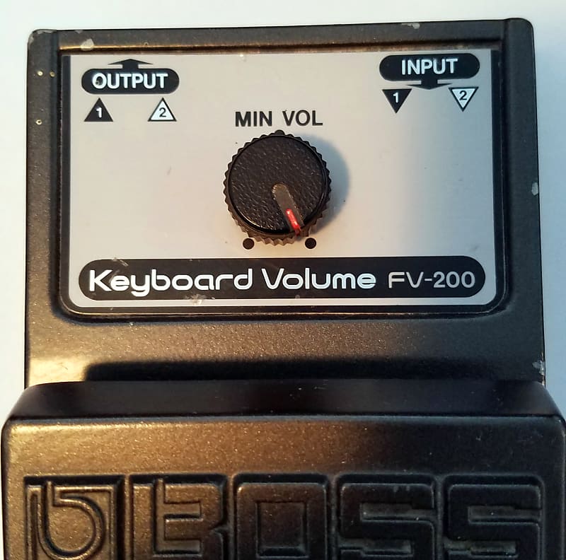 Boss FV-200 Keyboard Volume Pedal 1980's Black image 1
