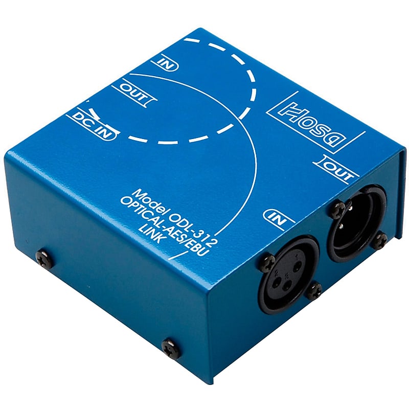Hosa ODL-312 S/PDIF Optical to AES/EBU Digital Audio Interface image 1