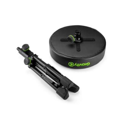 Gravity GFDSEAT1 Round Musicians Stool Foldable, Adjustable | Reverb